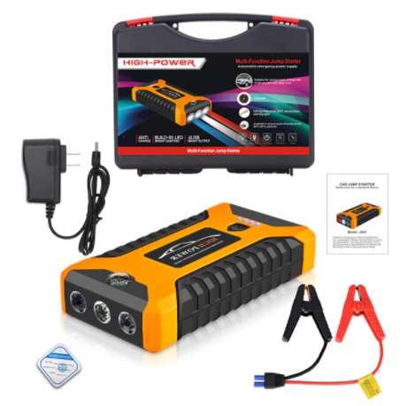 Автомобильное пусковое устройство 20000mAh, 600A пиковый ток