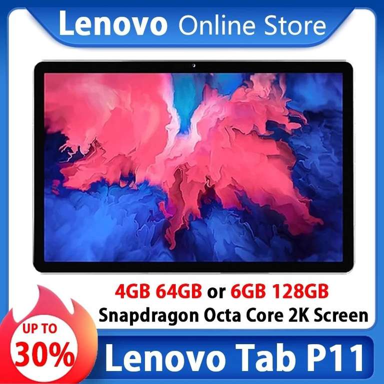 Планшет Lenovo Tab P 11, 4/64 (9439₽ с купоном)