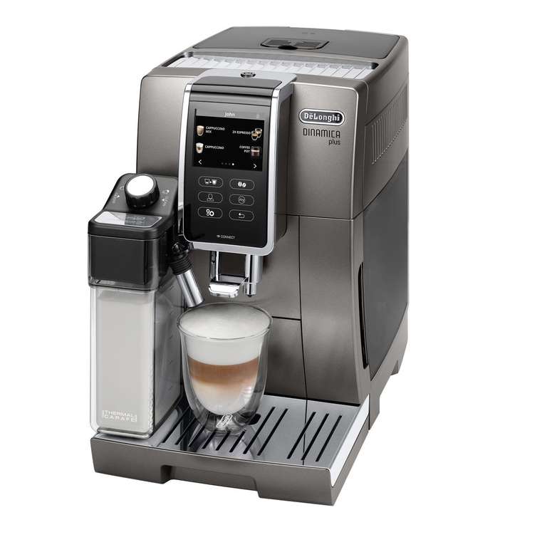 Автоматическая кофемашина De'Longhi Dinamica ECAM 370.95 T