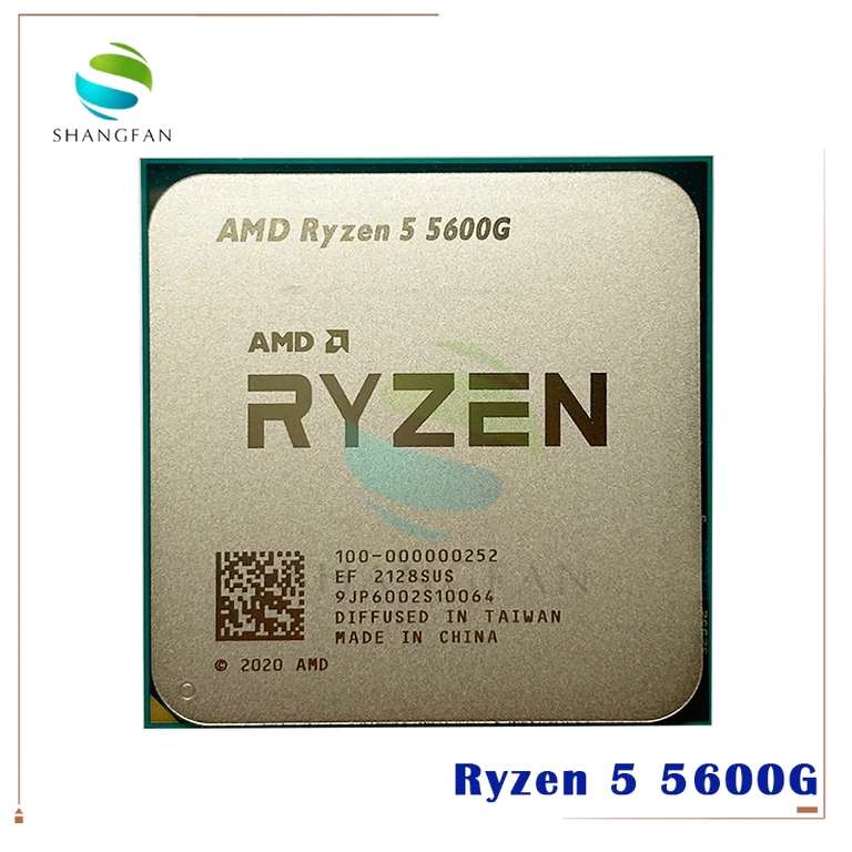 Процессор AMD Ryzen 5 5600G (С графическим ядром) Б/У, 16013₽ с купоном на 1500₽