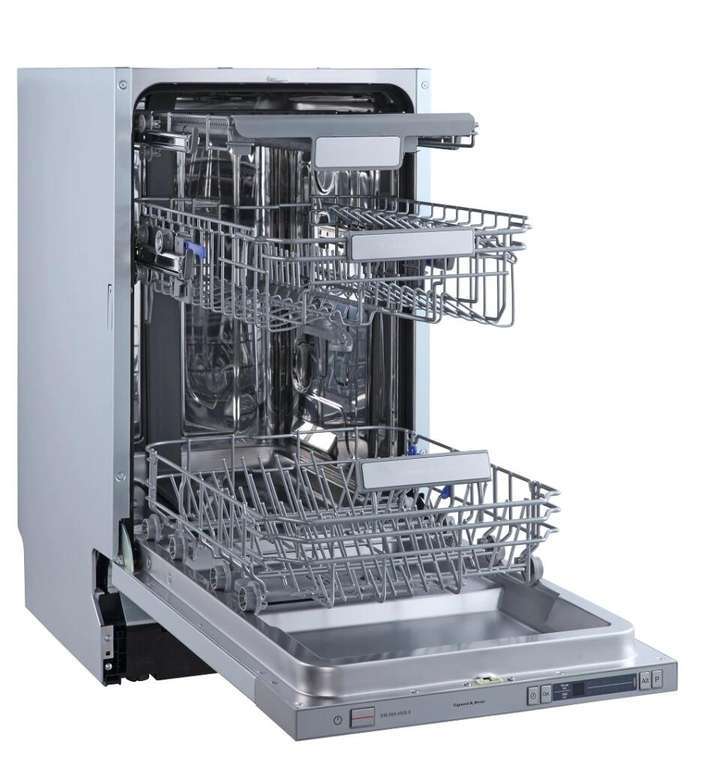 Посудомоечная машина Zigmund & Shtain DW 269.4509 X (45 см, энергопотребление А++, мойка А, сушка А)