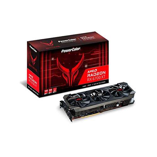 Видеокарта PowerColor Red Devil AMD Radeon RX 6700 XT Gaming 12GB (из США, прямая доставка)