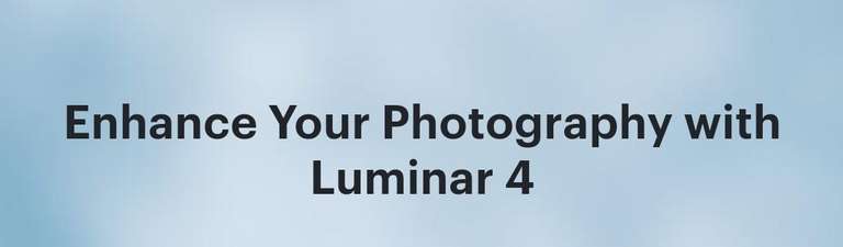 Luminar 4 - фоторедактор (с оф. сайта)