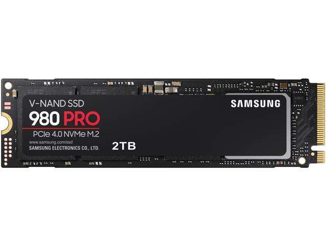 SSD накопитель SAMSUNG 980 PRO M.2 2280 2TB PCIe 4.0 (из США, нет прямой доставки)