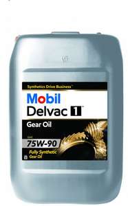 Трансмиссионное масло Mobil DelvacTM 1 Gear Oil 75W-90 20 л