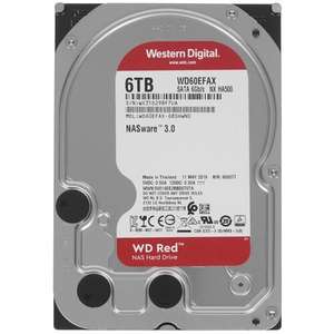 6 ТБ Жесткий диск Western Digital Red [WD60EFAX]