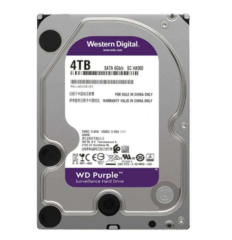 Внутренний жесткий диск WD Purple 4 ТБ (из-за рубежа)