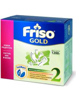 Молочная смесь Friso Gold LockNutri, с пребиотиками, с 6 до 12 месяцев, 1,2 кг