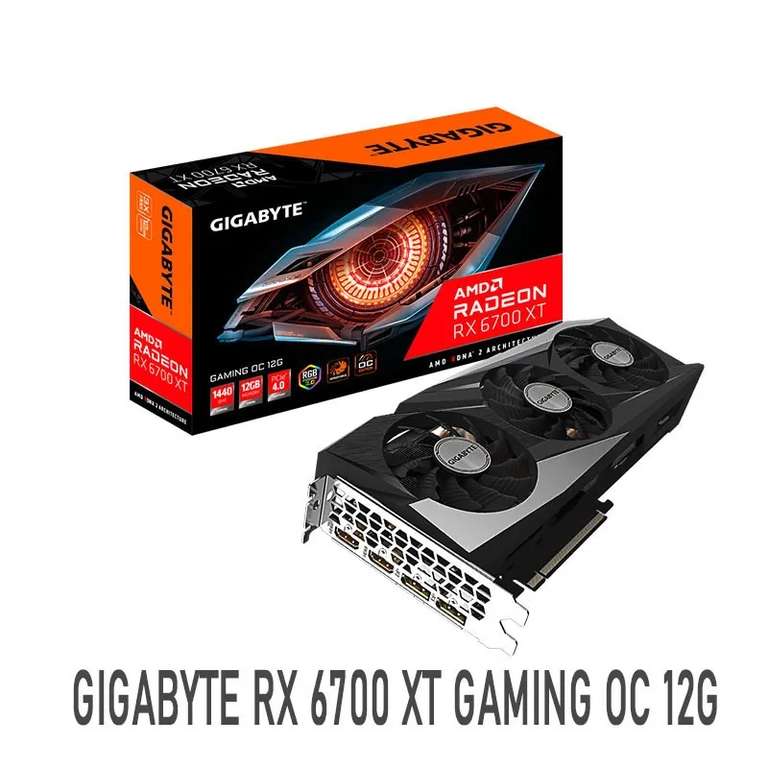Видеокарта Radeon RX 6700 XT 12 ГБ (доставка из-за рубежа)