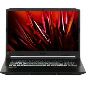 Ноутбук Acer Nitro 5 AN517-41-R4YX (17.3", IPS, AMD Ryzen 5 5600H, RAM 8 ГБ, SSD 512 ГБ, GeForce RTX 3060 для ноутбуков 6 ГБ, без ОС]