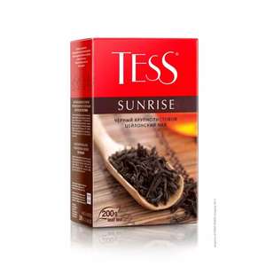Tess Sunrise чай черный, листовой, 200 г