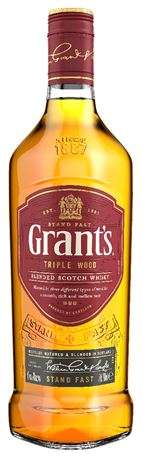 Виски GRANTS Triple Wood 3 Years Old, 0.7л