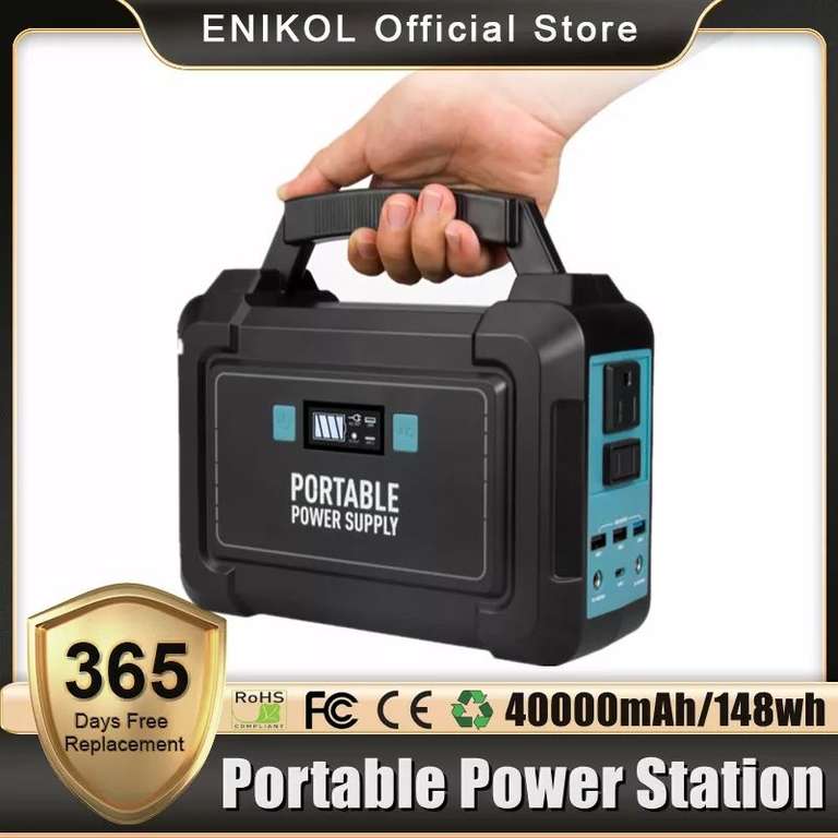 Портативная электростанция ENIKOL 40000 mAh