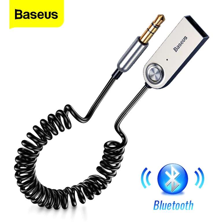 Универсальный авто-адаптер Baseus Wireless Bluetooth 5.0 AUX