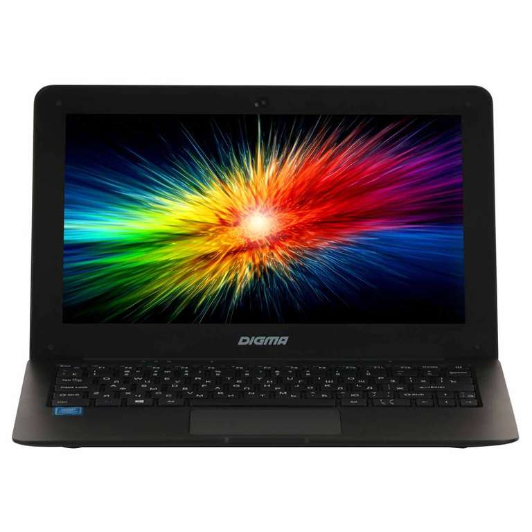 11.6" Ноутбук Digma EVE 11 C408 ES2055EW (FHD, Intel Celeron N3350, RAM 4 ГБ, eMMC64 ГБ, Intel HD Graphics 500)