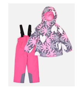 Комплект зимней одежды для девочек полукомбинезон+куртка Futurino и другие расцветки в описании
