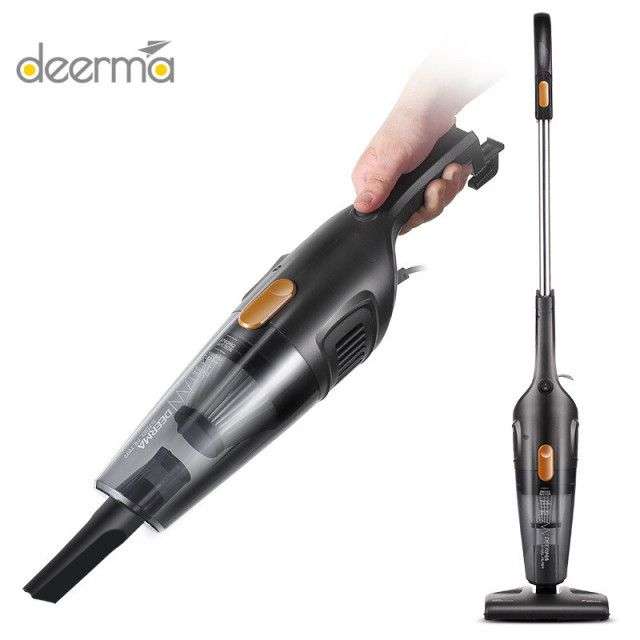 Вертикальный пылесос Deerma DX115C + швабра Deerma DEM-TB500 (в приложении)