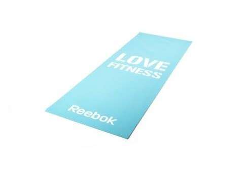 Тренировочный коврик для фитнеса тонкий Love Reebok