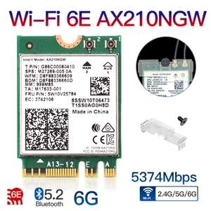 Двухдиапазонная беспроводная Wi-Fi-карта Intel AX210NGW