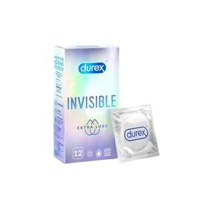 Презервативы DUREX Invisible Extra Lube №12