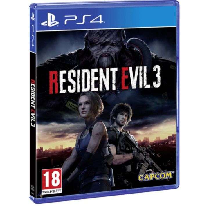 [PS4] Игра Capcom Resident Evil 3 (с бонусами 749₽)