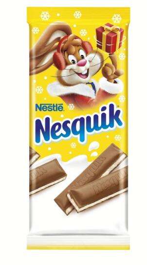 [не всем] Шоколад Nesquik, 17 штук по 100 г (37₽ за шт)