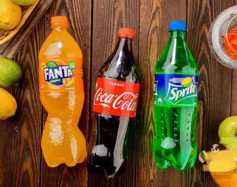 15% кэшбэка на Fanta, Coca-Cola и Sprite по карте Тинькофф