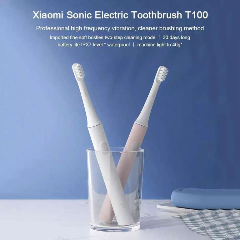 Электрическая зубная щетка Xiaomi Mijia T100 MES603