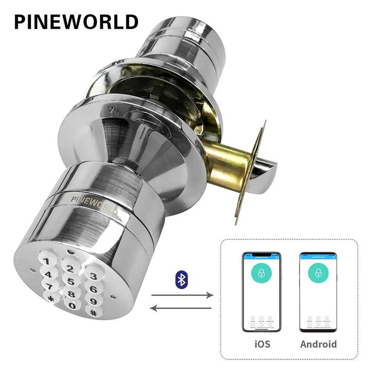 Умная дверная ручка Pineworld Q100 Bluetooth
