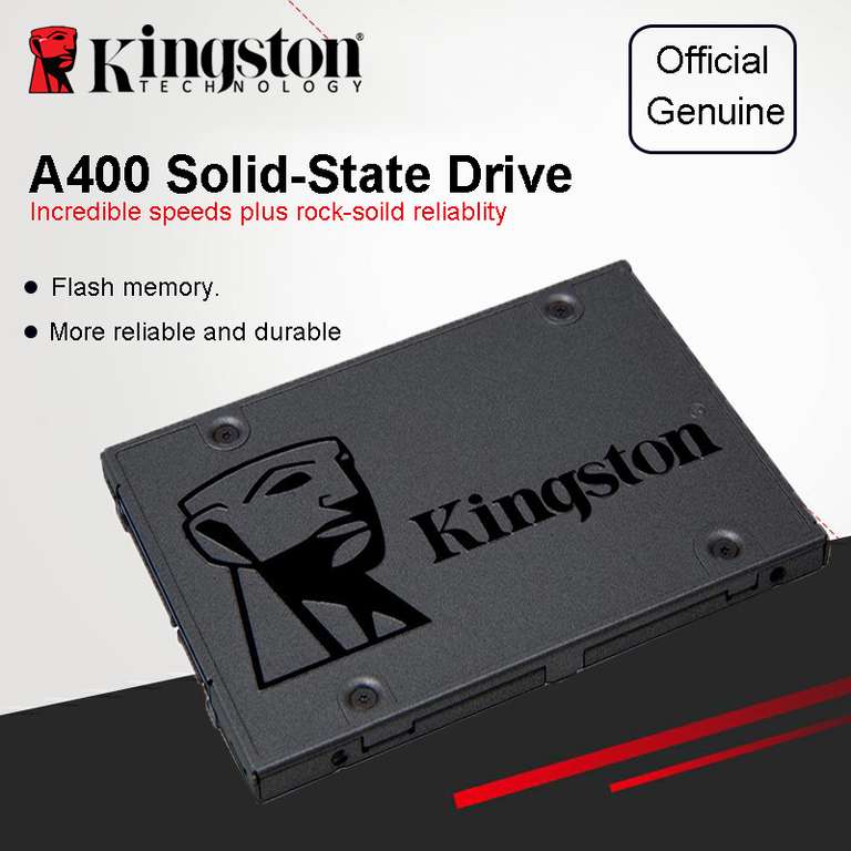 SSD Kingston 120 Гб за $39.9
