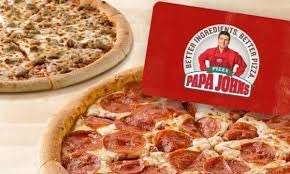 Пицца 30 см в подарок при заказе от 799Р в Папа Джонс