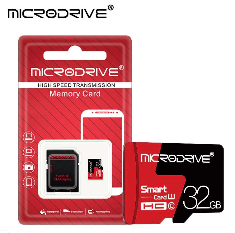 32GB MicroSD MicroDrive Class 10