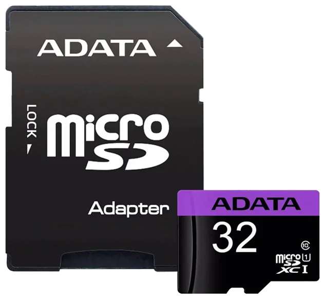 MicroSD 32gb ADATA (10 class)