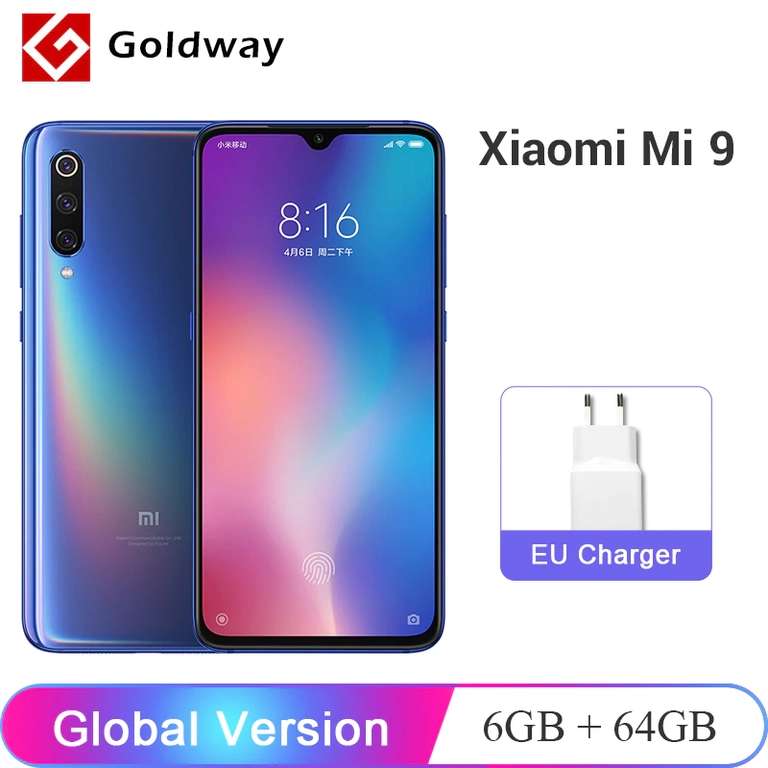 Xiaomi Mi 9 6+64 ГБ (Глобальная версия)