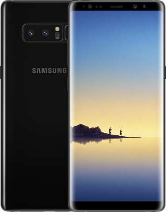 Смартфон Samsung Galaxy Note 8 64GB «Чёрный бриллиант»
