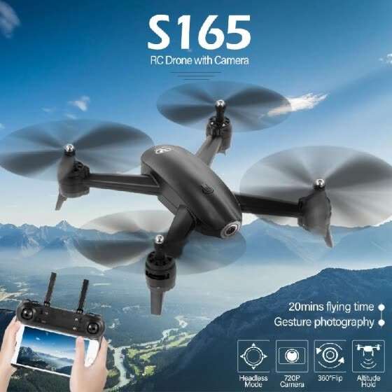S165 RC Drone 720p