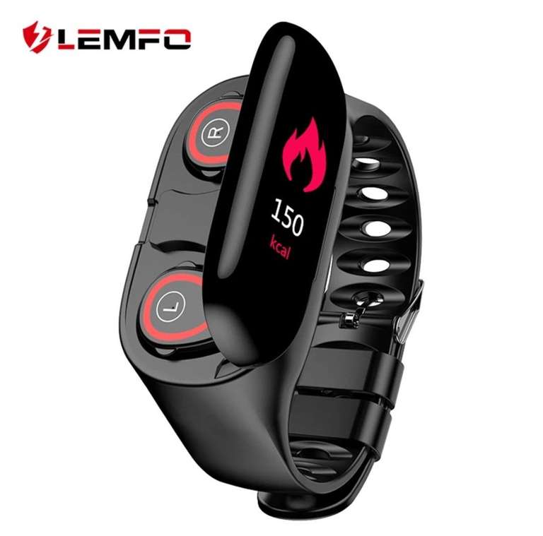 LEMFO M1 Смарт часы + Bluetooth наушники