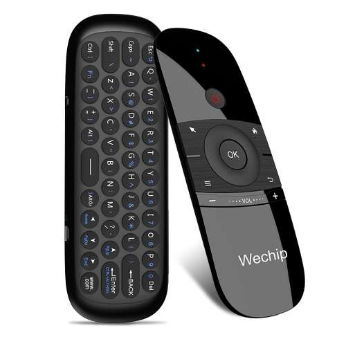 Беспроводная QWERTY клавиатура Air Mouse Wechip W1 за  11.59$