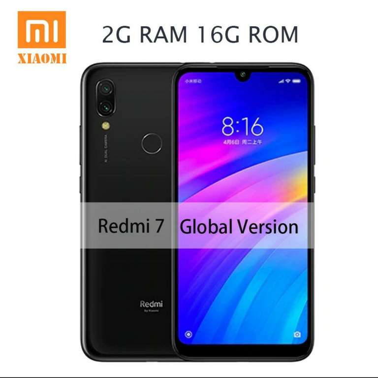 Xiaomi Redmi 7 6,26" 2/16ГБ (Global version)