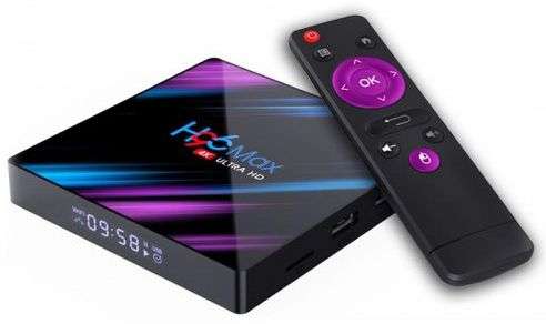 Андроид приставка H96 MAX Smart tv Box RK3318 Android 9 [4 + 32 Гб]