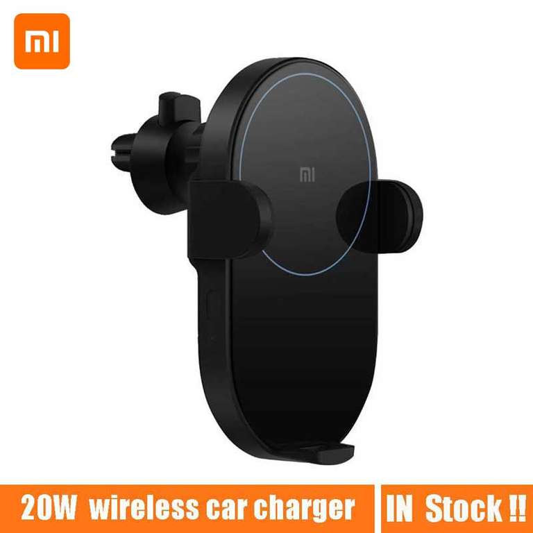 Автомобильная беспроводная зарядка-держатель Xiaomi 20W Qi Wireless за $34