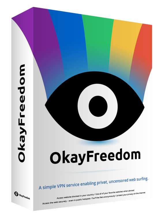 OkayFreedom VPN Premium – на 1 год бесплатно (безлимитный трафик)