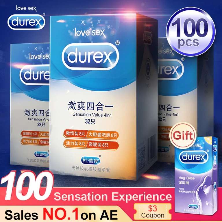 Durex презервативы 40 шт.