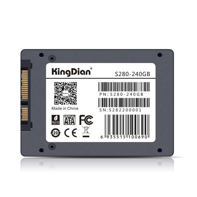 SSD 120ГБ KingDian S200 за $35.7