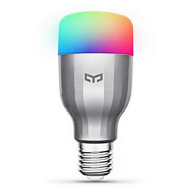 xiaomi yeelight 220v e27 smart led bulb с поддержкой amazon alexa / google home