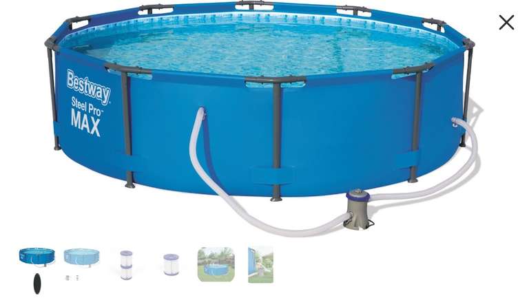 Bestway Каркасный бассейн с фильтр-насосом. 56408