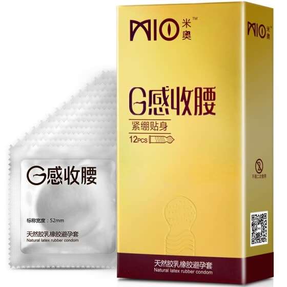 Презервативы из натурального латекса MIO, 12 шт.US$ 4.80