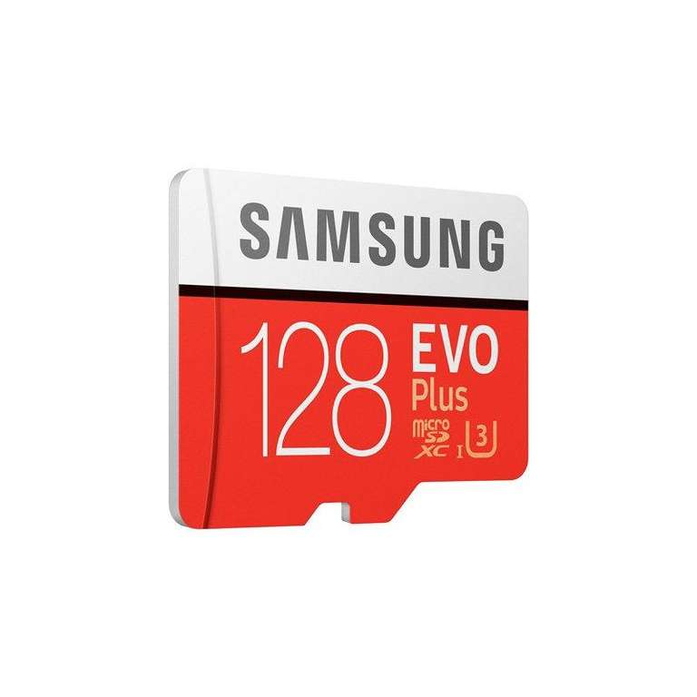 Samsung Evo Plus 128GB + универсальный USB-кабель при использовании промокода