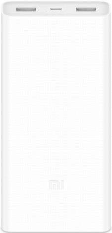 Внешний аккумулятор Xiaomi Mi Power 2С 20000 mAh Quick Charge 3.0 White