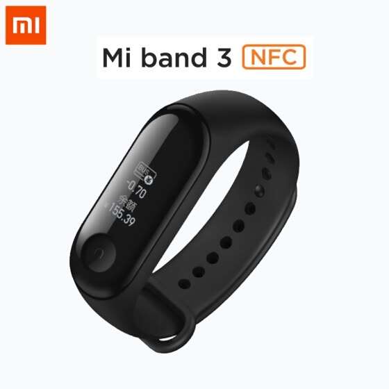 Смарт-браслет Global Xiaomi Mi Band 3 с NFC за 23.99$